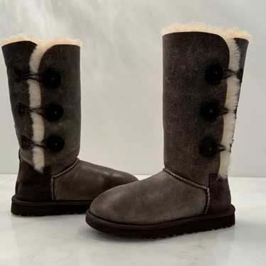 Ugg Bailey Button Triplet Bomber Boots Women Size… - image 1