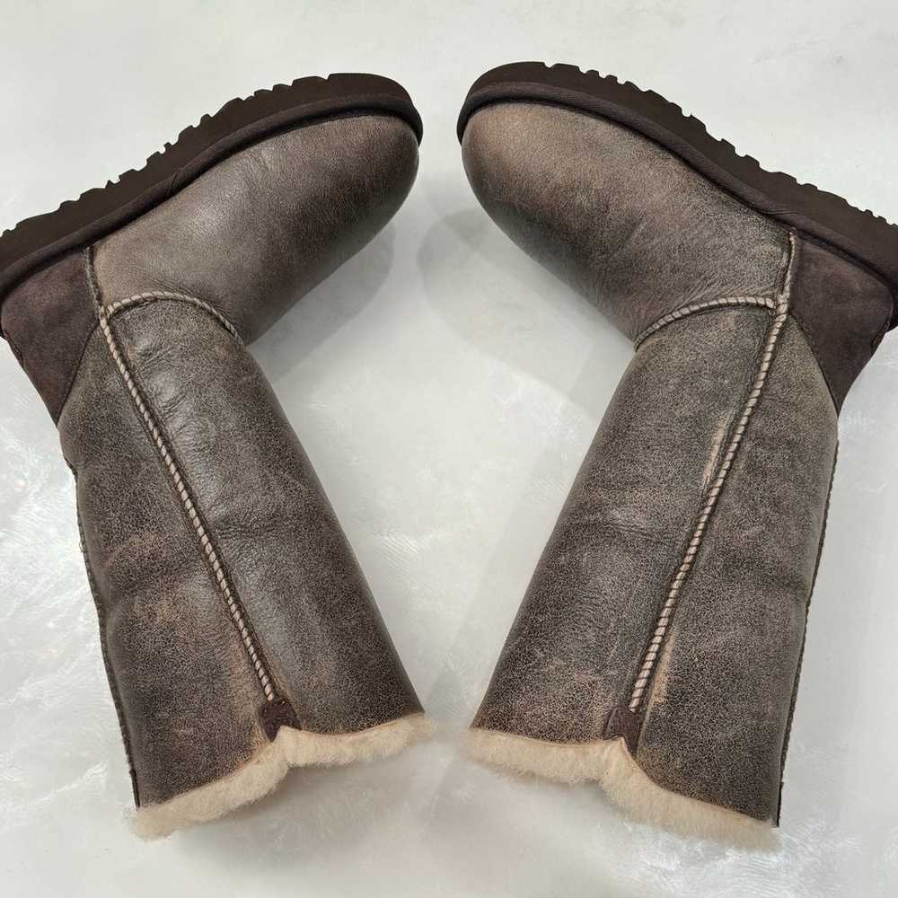 Ugg Bailey Button Triplet Bomber Boots Women Size… - image 4