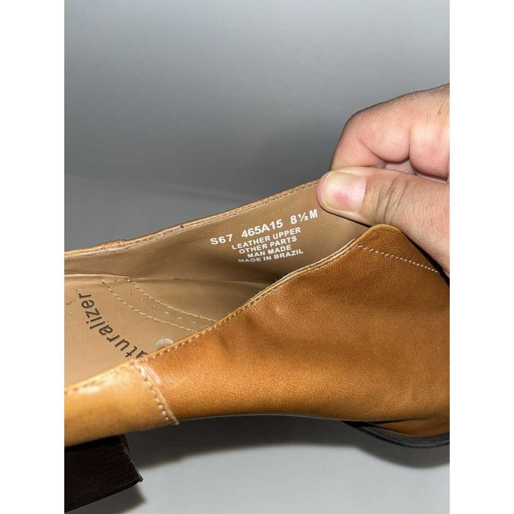 Naturalizer 8.5 Tan Camel Leather Mule - image 6