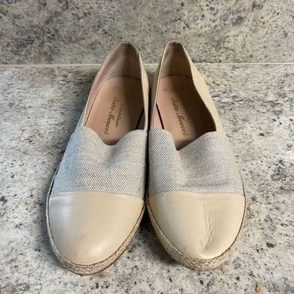 Sesto Meucci Made in Italy cream espadrilles - image 2