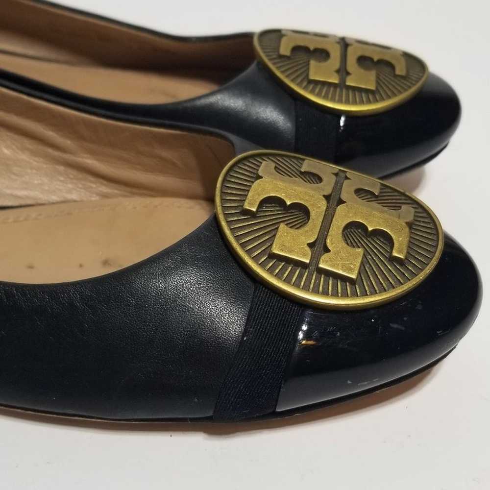 Black Tory Burch with the double T hardware, size… - image 2