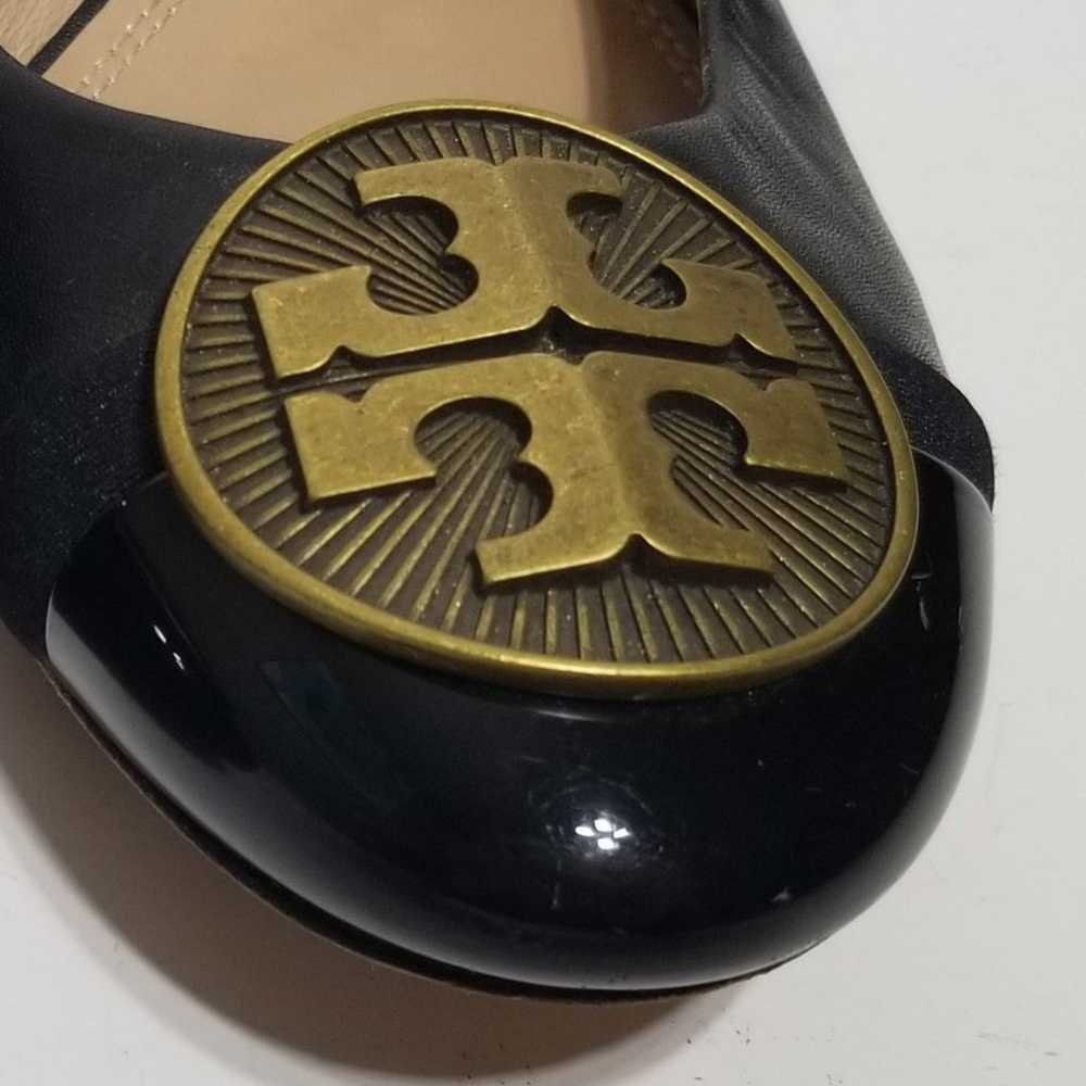 Black Tory Burch with the double T hardware, size… - image 6