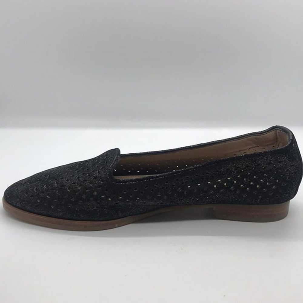 Johnston & Murphy Perforated Black Flats 6M - image 11