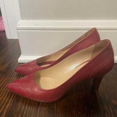 Wolfgang Joop Women's Red and Burgundy Heels - image 1