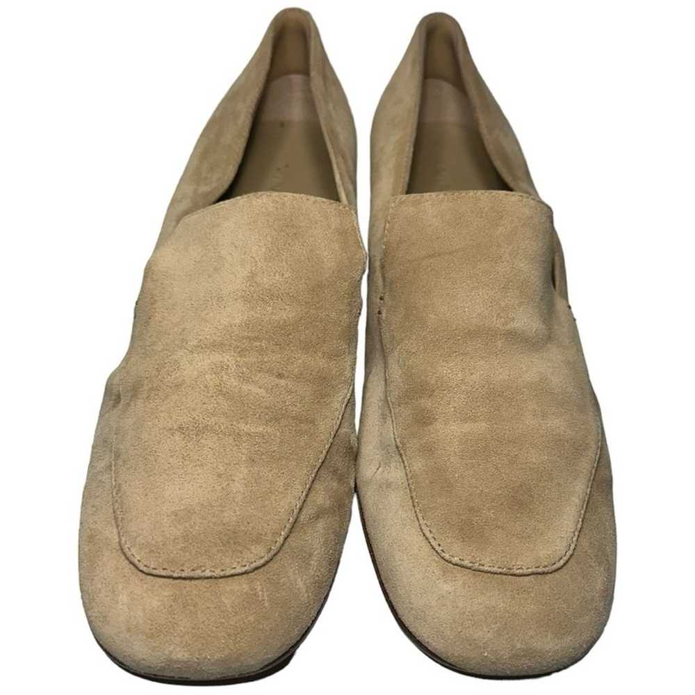 Vince Women’s Size 9.5 Tan Beige Suede Fauna Slip… - image 4