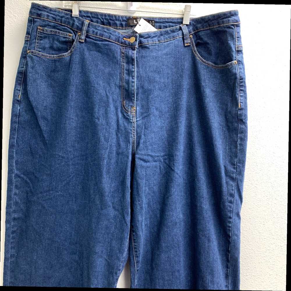 Vintage NWT LTS Long Tall Sally Straight Jeans Wo… - image 2