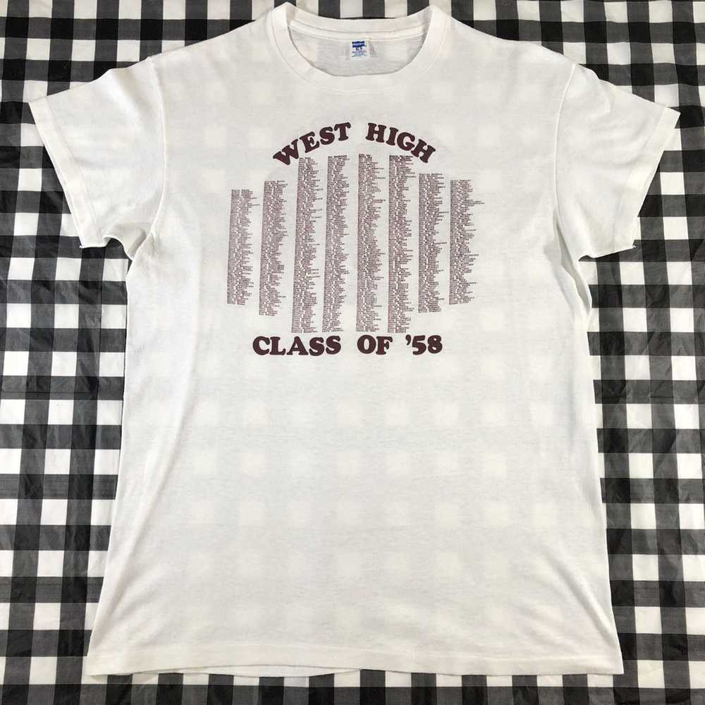 Hanes × Vintage Phoenix West High Class Of ‘58 Vi… - image 1