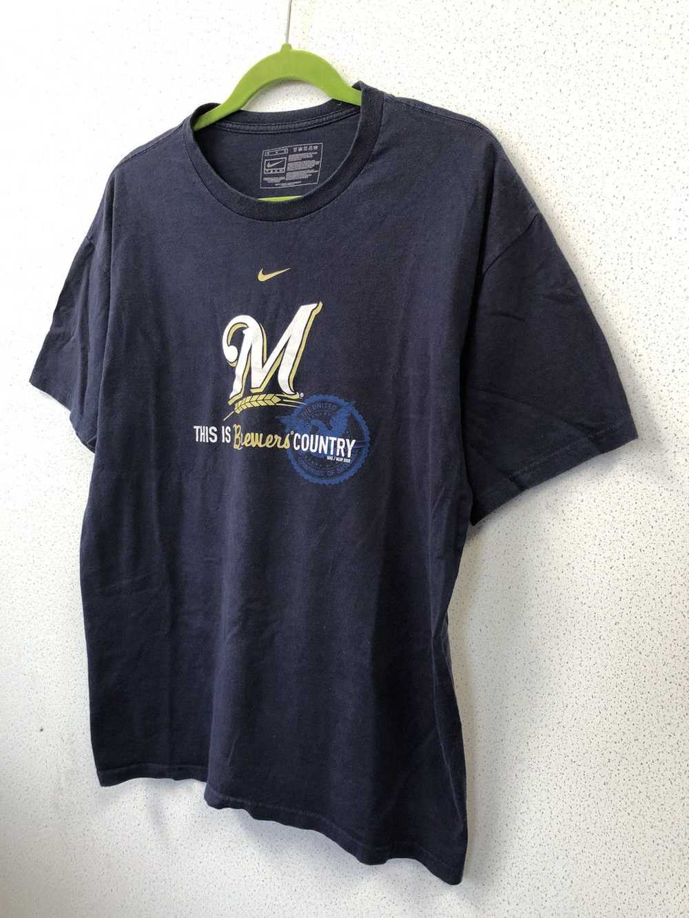 MLB × Nike Nike MLB Milwaukee T-Shirt - image 4