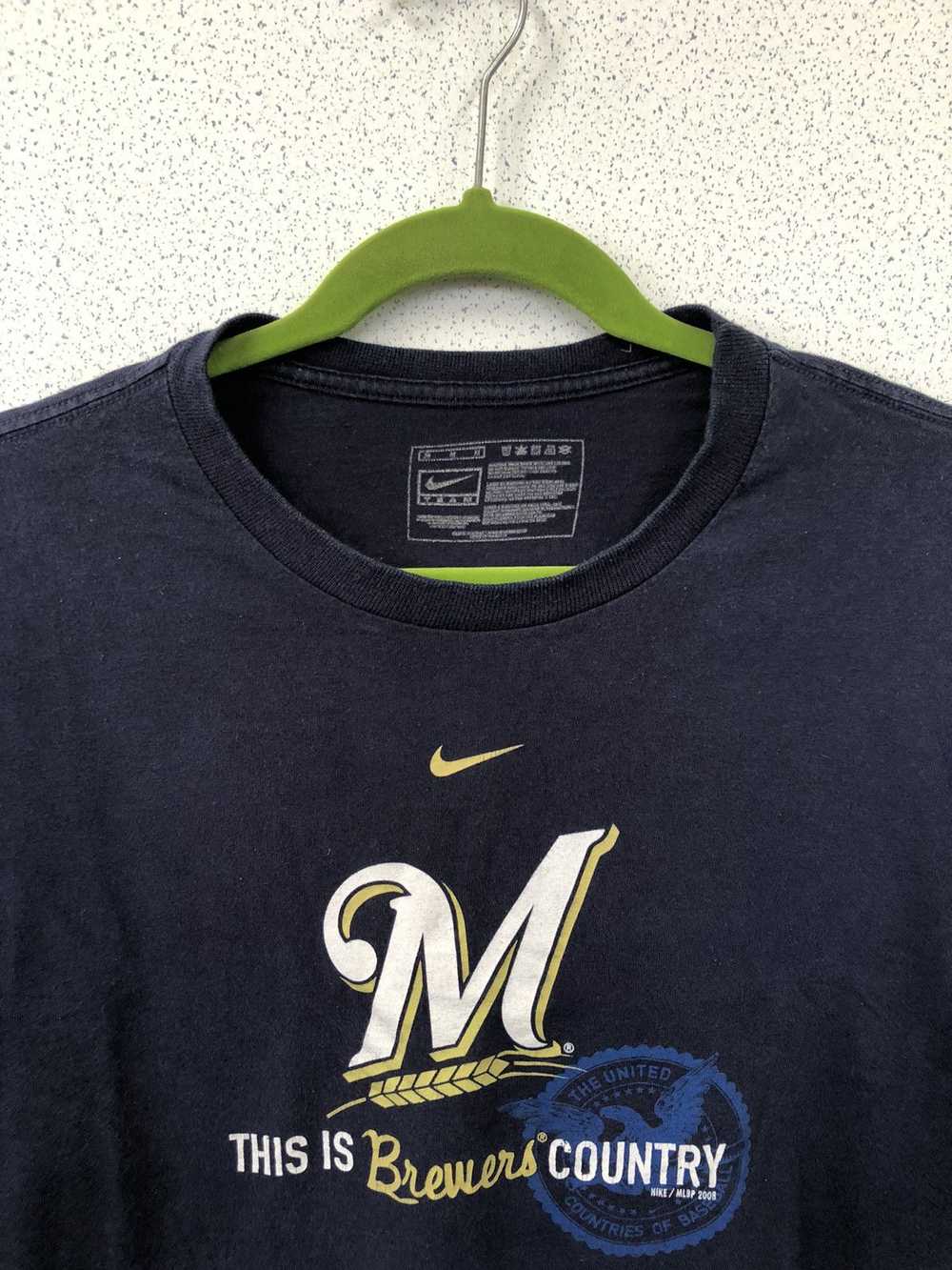 MLB × Nike Nike MLB Milwaukee T-Shirt - image 9