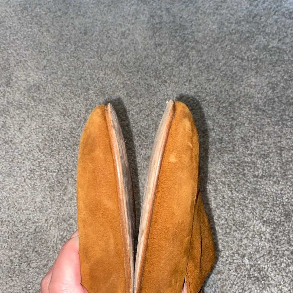 Manolo Blahnik Pitaka Suede Slip-On Loafers - image 4