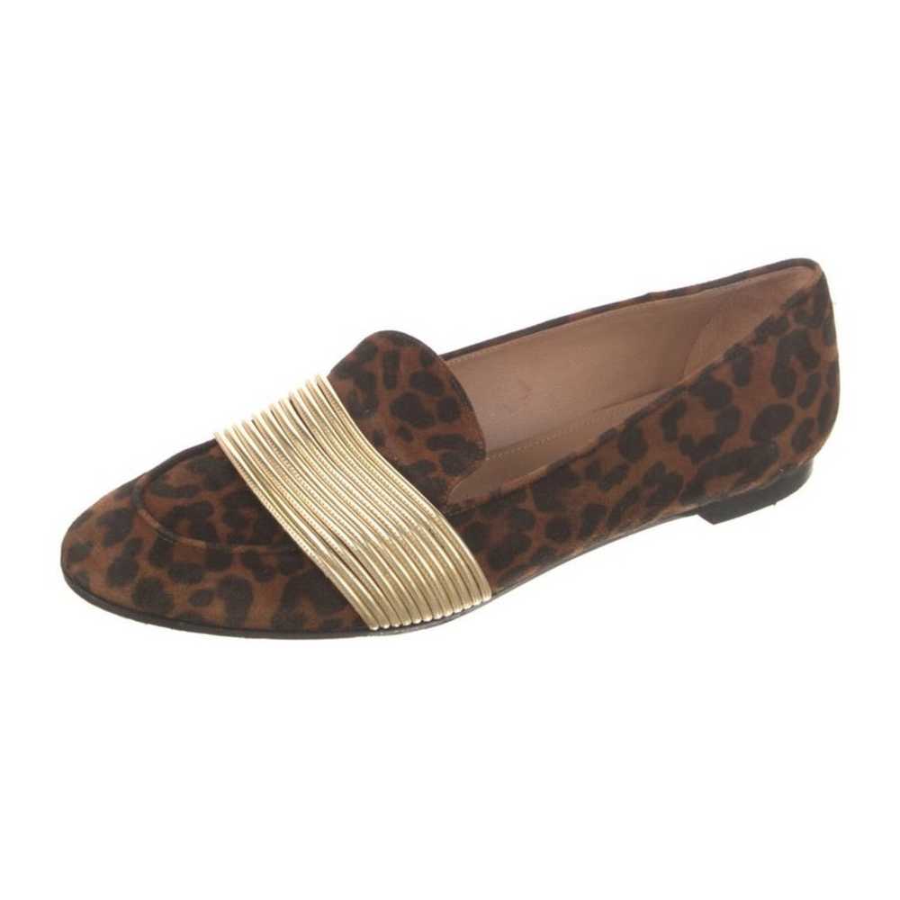 AQUAZZURA "Rendez Vous" Animal /Leopard Print Loa… - image 2