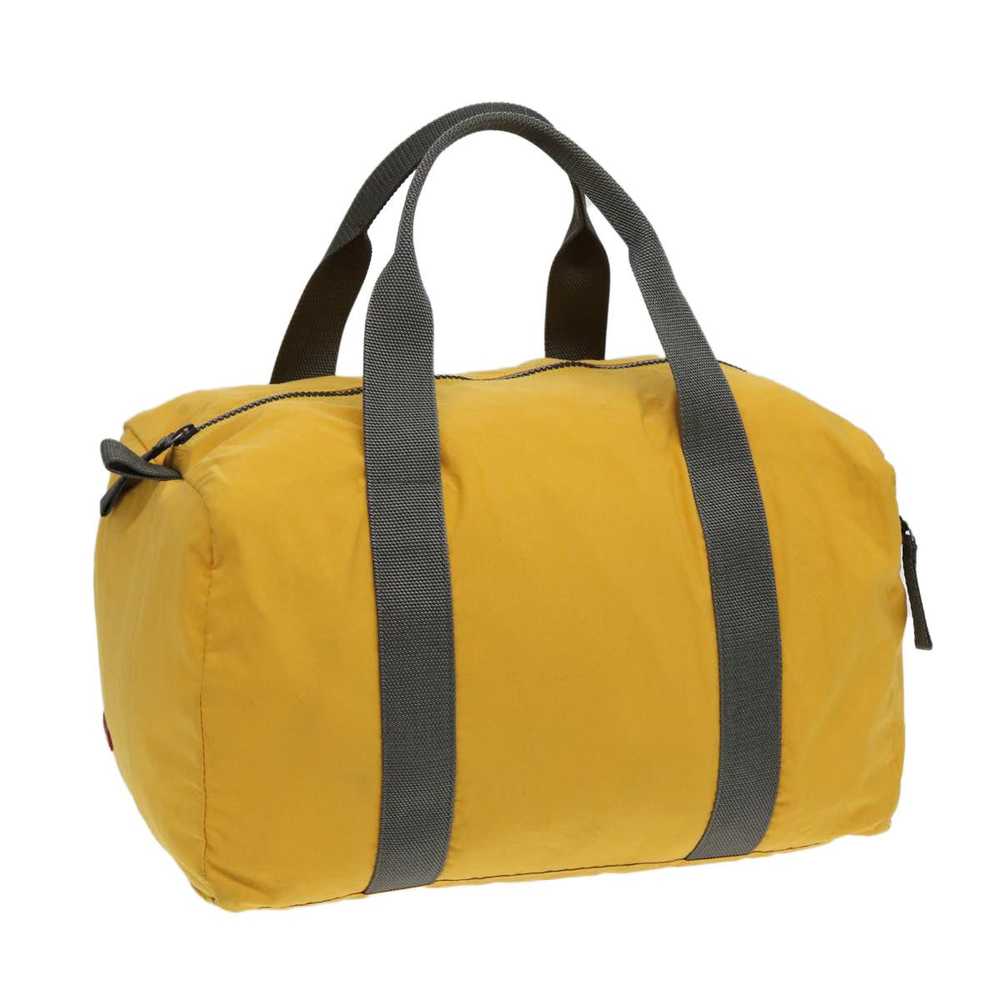 Prada PRADA Sports Boston Bag Nylon Yellow Gray S… - image 1