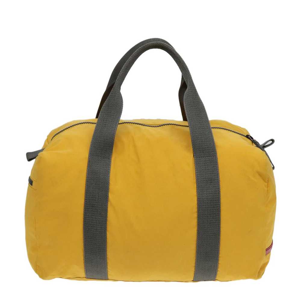 Prada PRADA Sports Boston Bag Nylon Yellow Gray S… - image 2