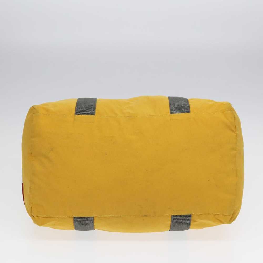 Prada PRADA Sports Boston Bag Nylon Yellow Gray S… - image 5