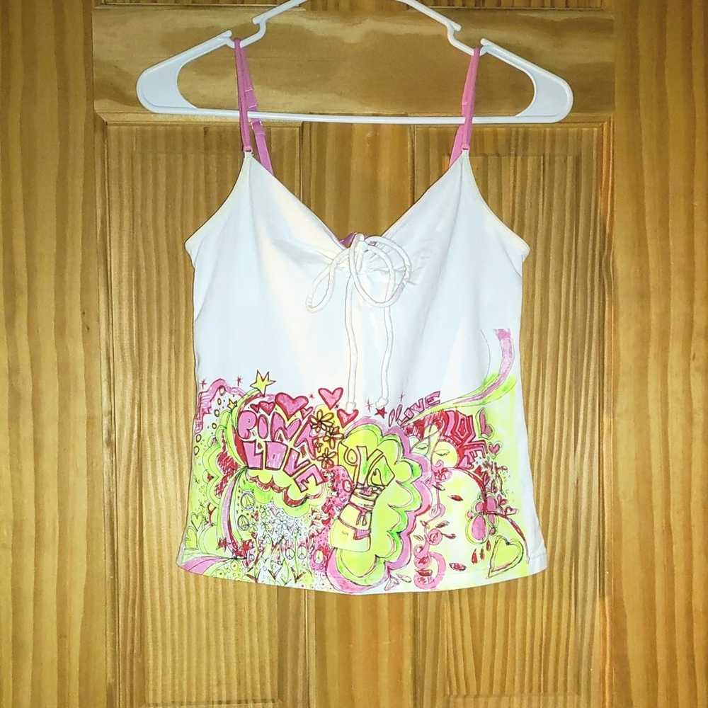 Victoria's Secret PINK Y2K Tank Top - image 1