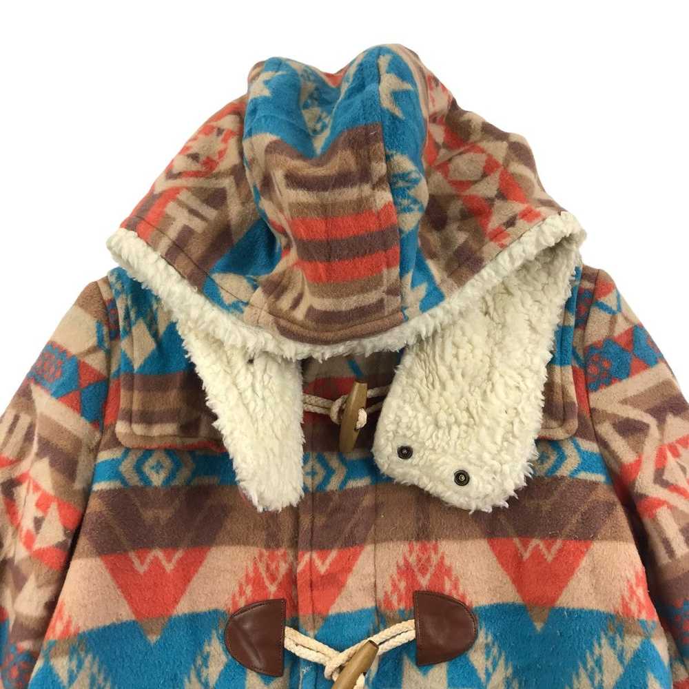 Vintage RODEO CROWN & CO Native Aztec Navajo Wool… - image 2