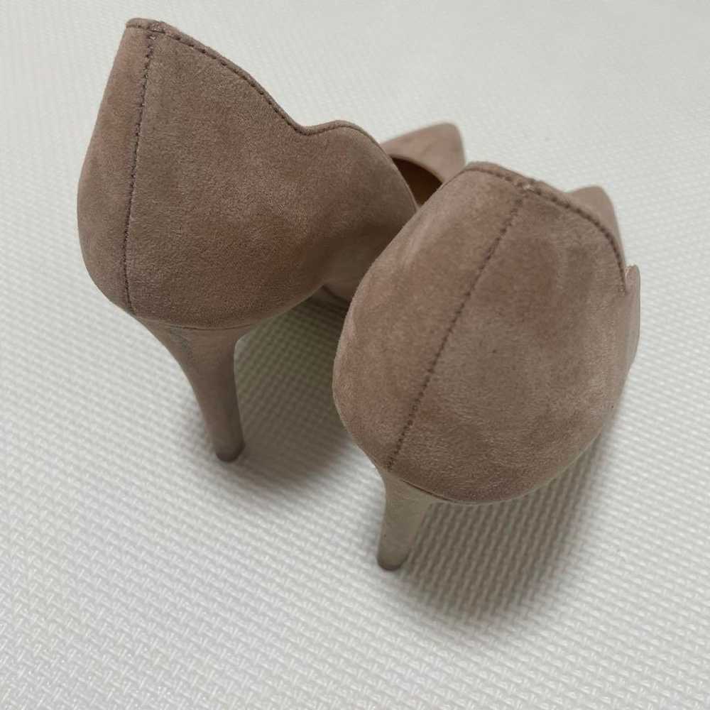 RANDA Beige Suede Pointed-toe High Heels 8cm - image 4