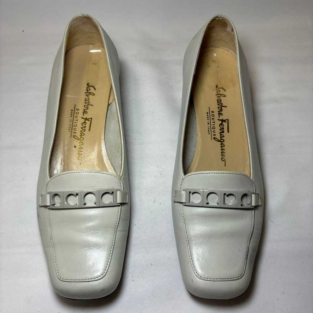 Ferragamo pumps gray women's branded item. - image 2