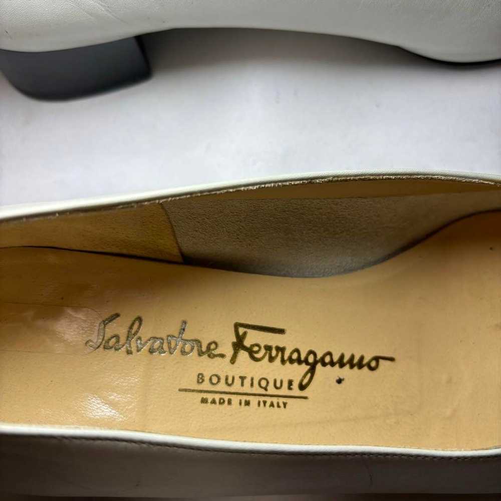 Ferragamo pumps gray women's branded item. - image 8