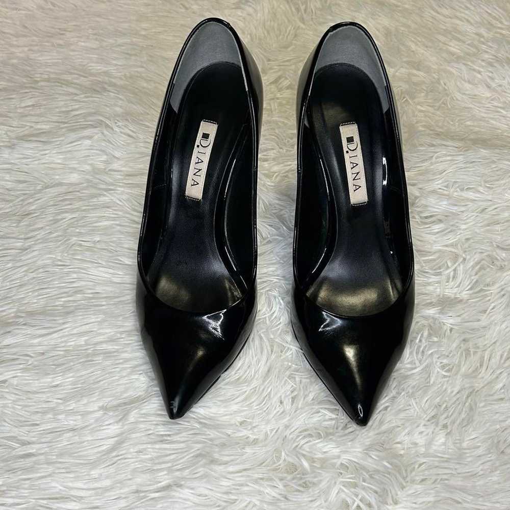 DIANA Enamel Pumps Black - image 2