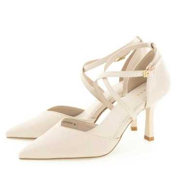 RANDA Cross Strap Separate Pumps - image 1