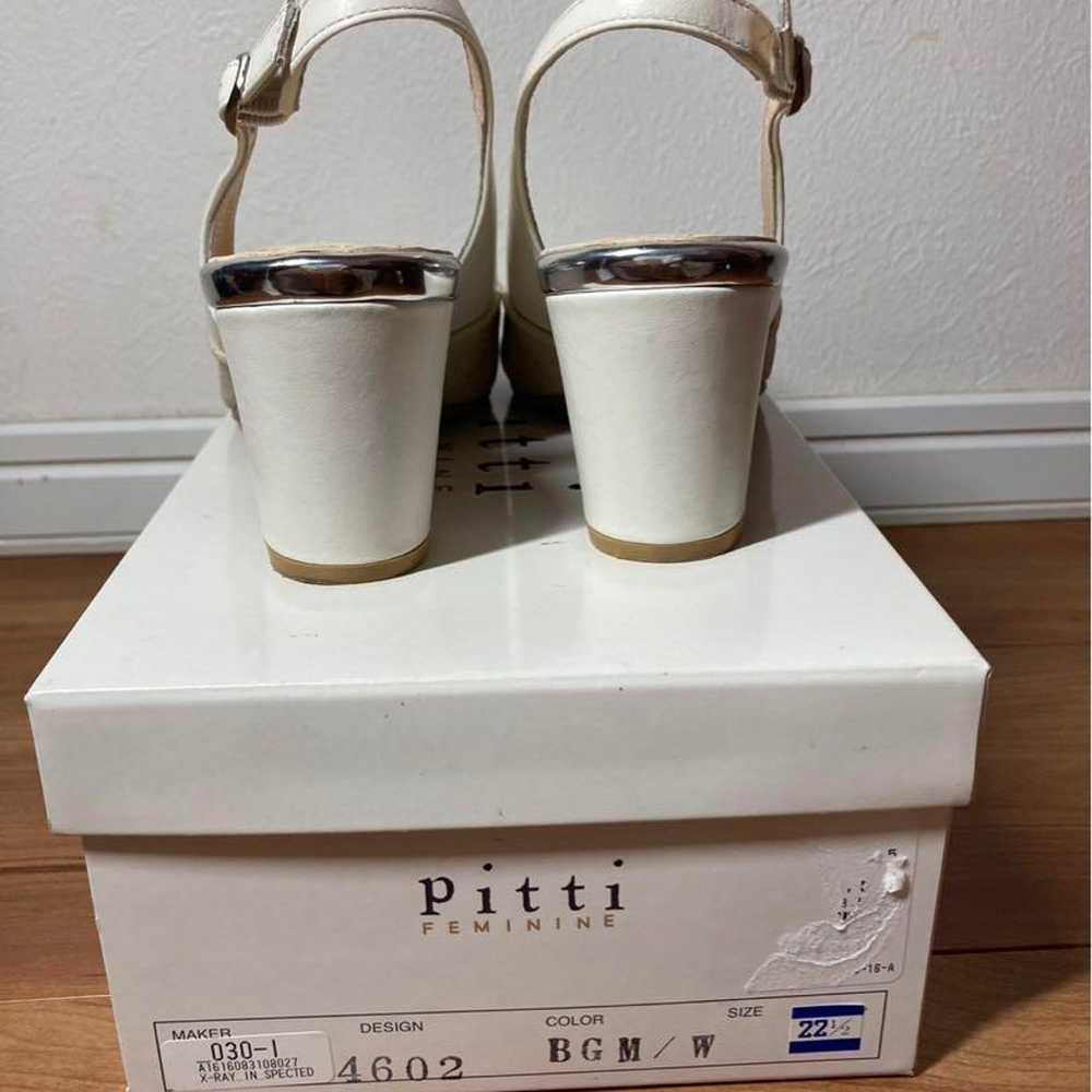 Pitti slingback pumps in beige, size 22.5cm. - image 3