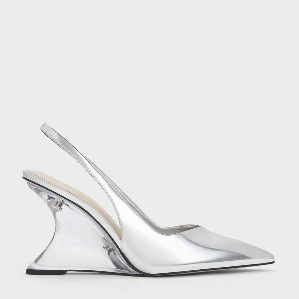 【Limited Price】Charles & Keith Sculpt Heel Slingb… - image 6