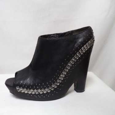 Sam Edelman Zachary Leather black studded platform