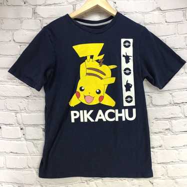 Vintage Pokemon Boys Sz 2XL(18) Pikachu Graphic T… - image 1