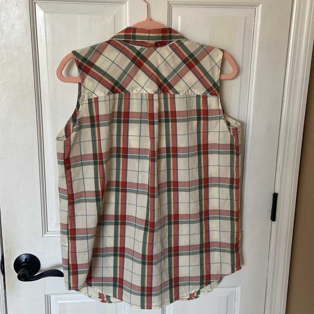 Vintage plaid tank - image 4