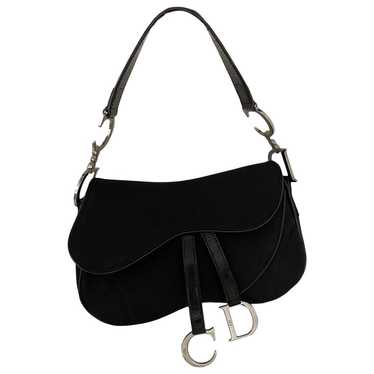 Dior Double Saddle cloth handbag - image 1