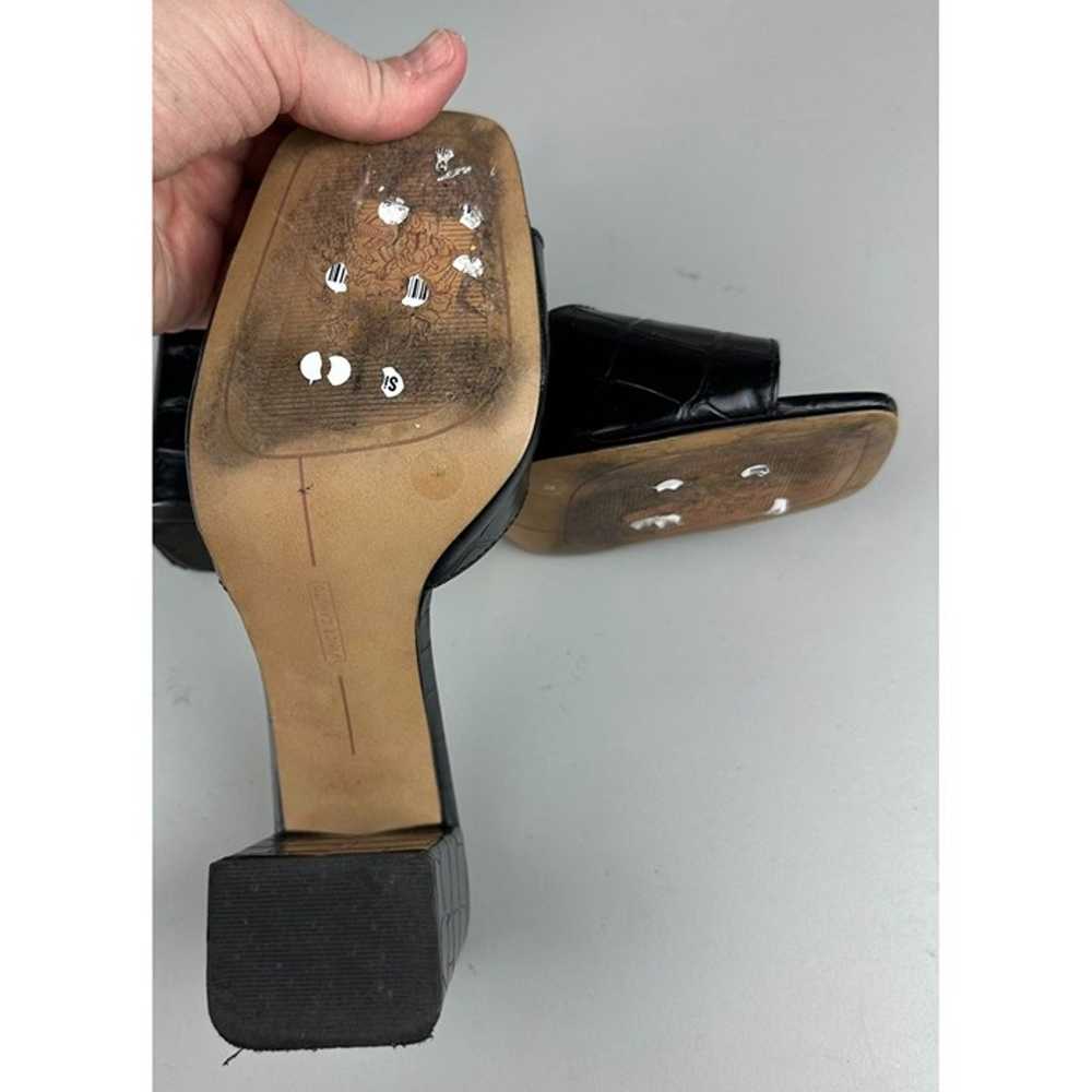 Vince Camuto Daisana Croc Embossed Leather Sandal… - image 7