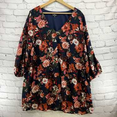 Lulus Lulus Floral Tunic Top Womens Sz XL