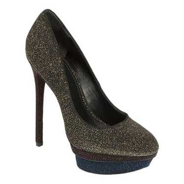 Brian Atwood Fontanne Sugar Glitter Pump