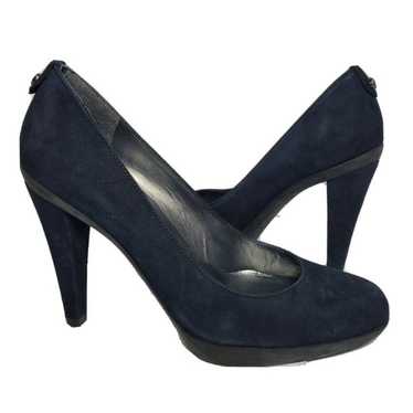 Stuart Weitzman shoe Pump dark blue heel