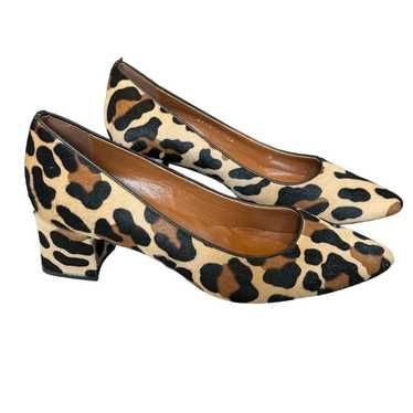 Aquatalia Leopard Calf Hair Pumps.  Size 8.5 - image 1