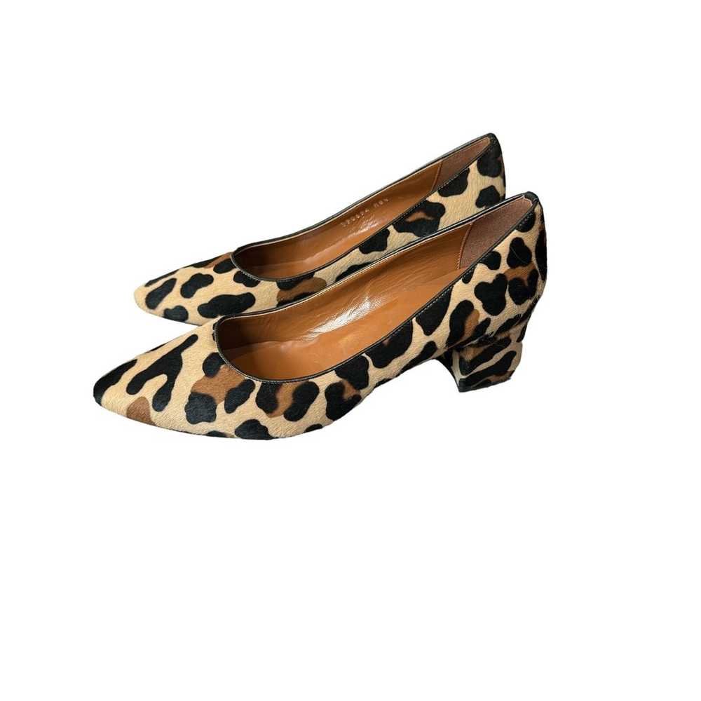 Aquatalia Leopard Calf Hair Pumps.  Size 8.5 - image 2