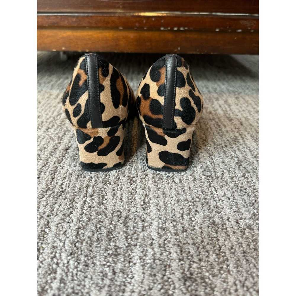 Aquatalia Leopard Calf Hair Pumps.  Size 8.5 - image 7