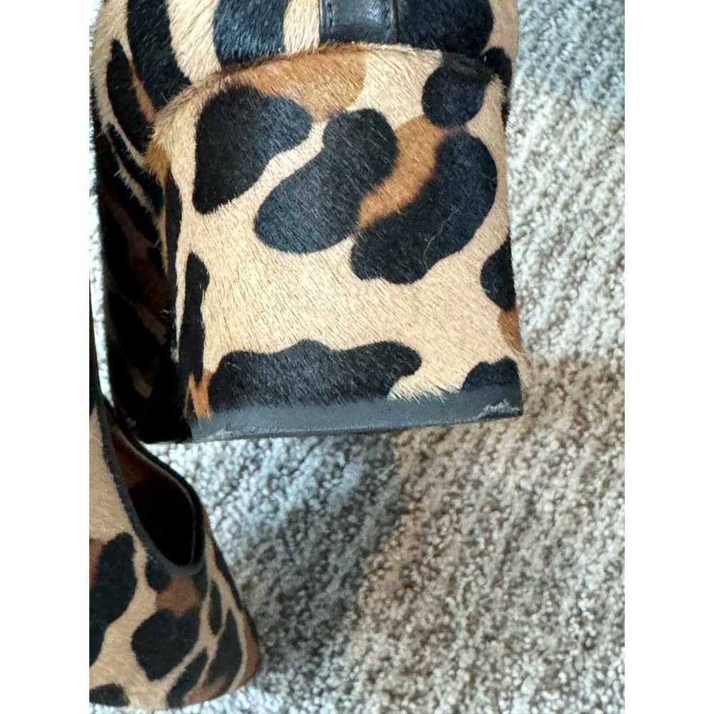 Aquatalia Leopard Calf Hair Pumps.  Size 8.5 - image 8