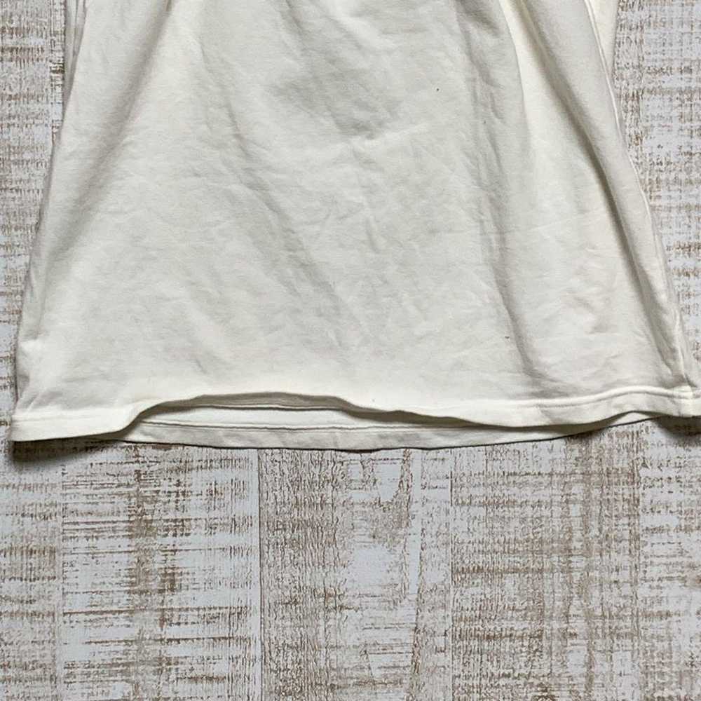 Uniqlo M white camisole with lace, simple - image 9