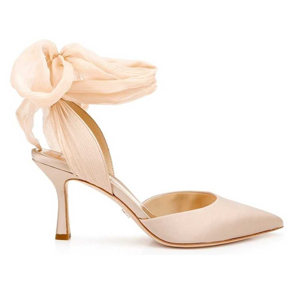 Badgley Mischka Collection Blaze Pump in Latte - image 2