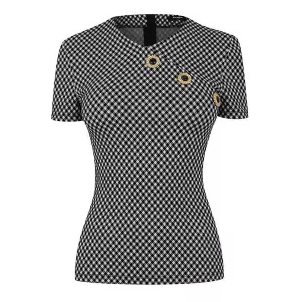 Balmain o1g2r1mq0924 T-Shirts in Noir & Blanc - image 1