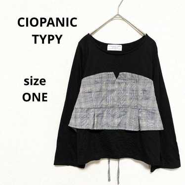 Chao Panic T-pee Checkered Bustier Long-sleeve T-s