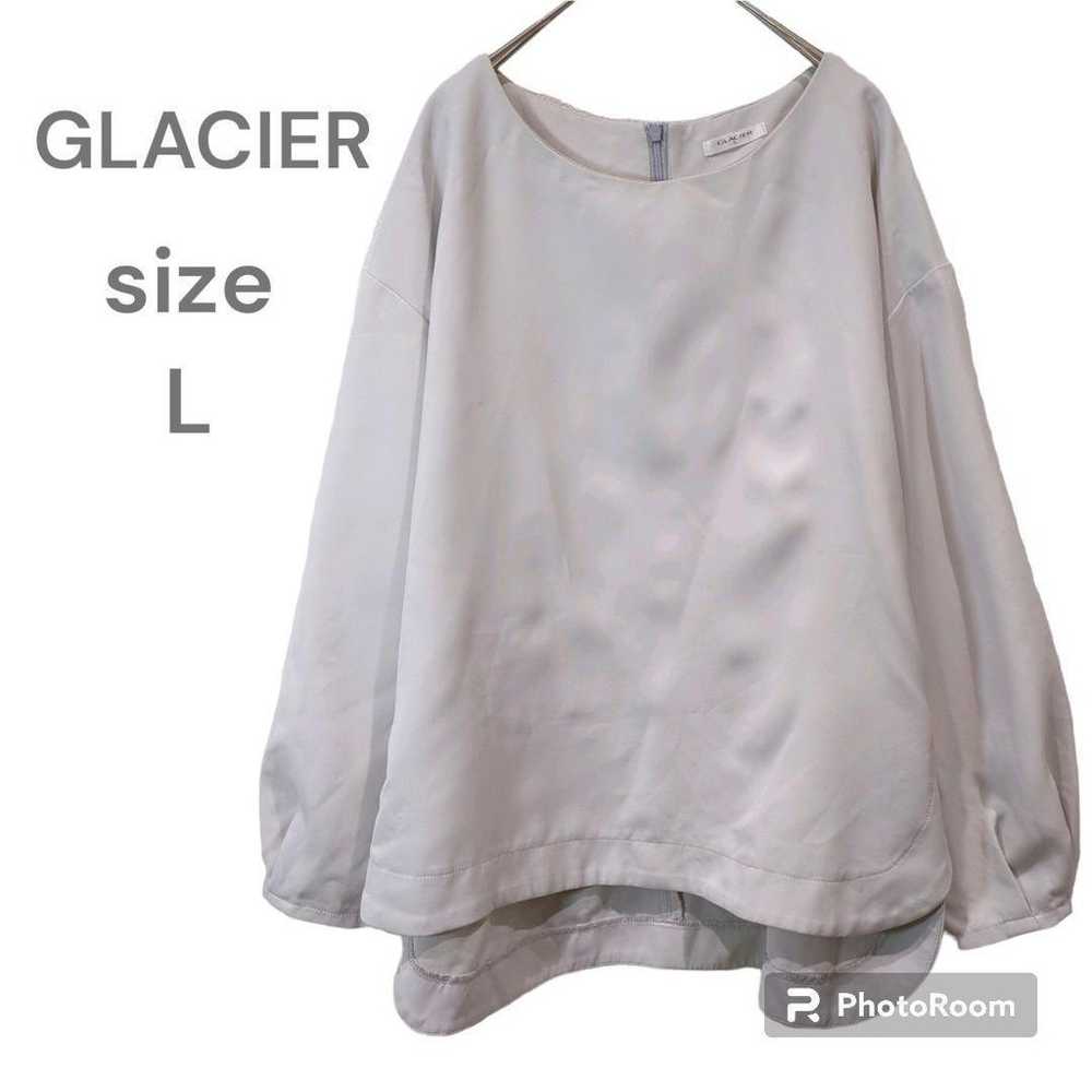 Gracia GLACIER long-sleeved shirt blouse, zip-up,… - image 1