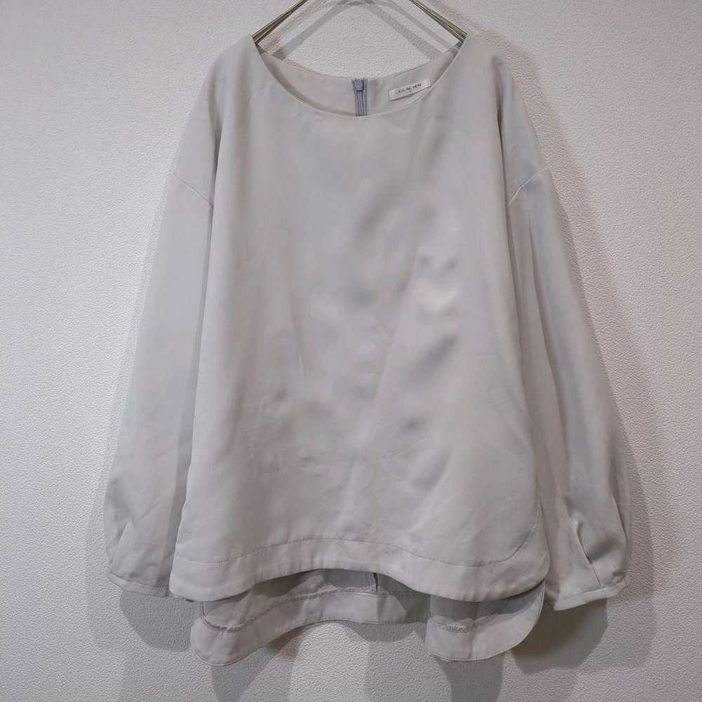 Gracia GLACIER long-sleeved shirt blouse, zip-up,… - image 2