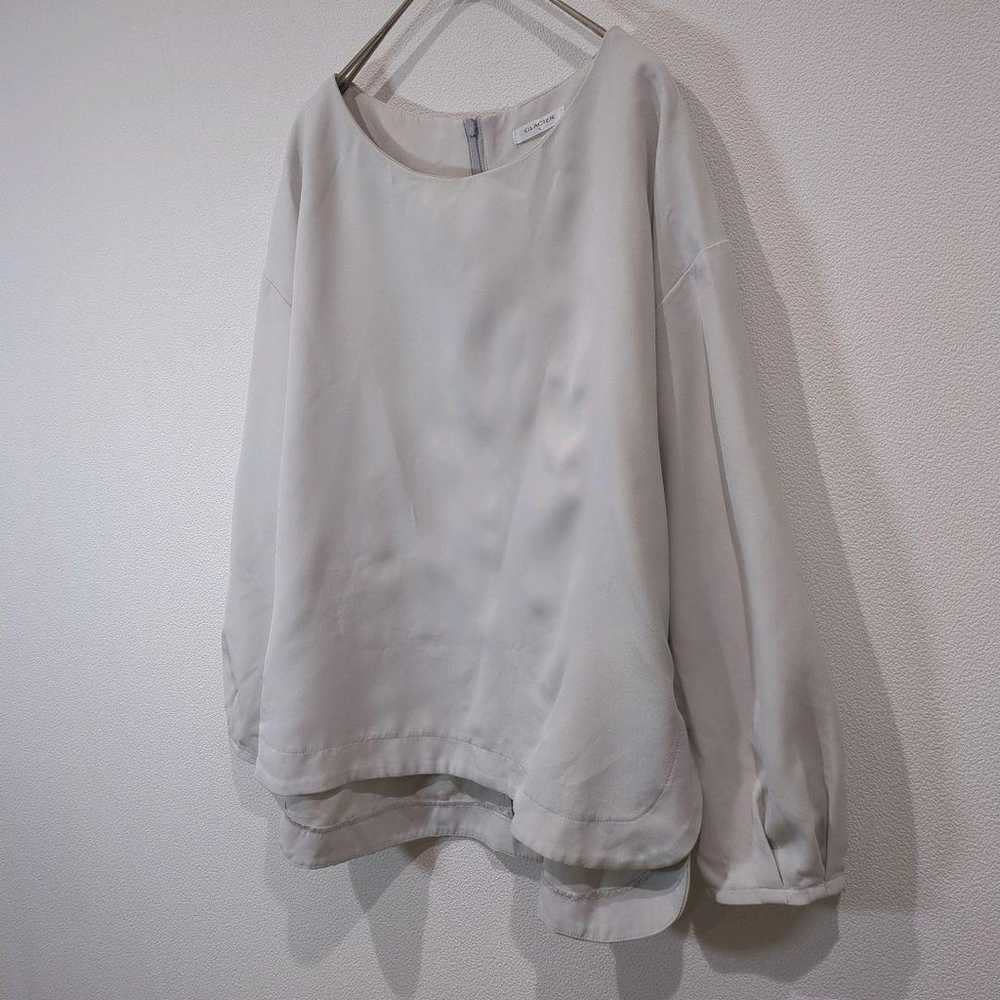 Gracia GLACIER long-sleeved shirt blouse, zip-up,… - image 8