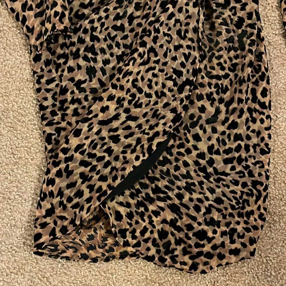 J.O.A (Just One Answer) Leopard Faux Wrap Dress - image 7