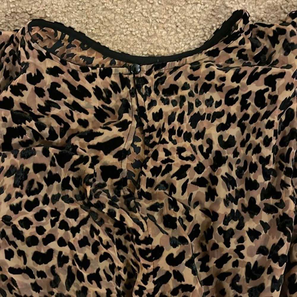 J.O.A (Just One Answer) Leopard Faux Wrap Dress - image 8