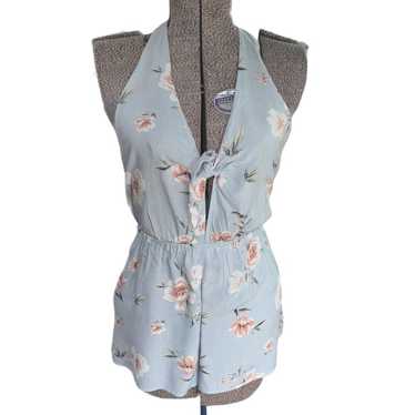 Kendall and Kylie lilac floral romper