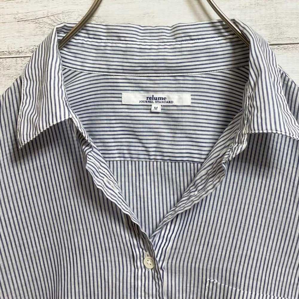 JOURNAL STANDARD relume Striped Shirt Size M. - image 2